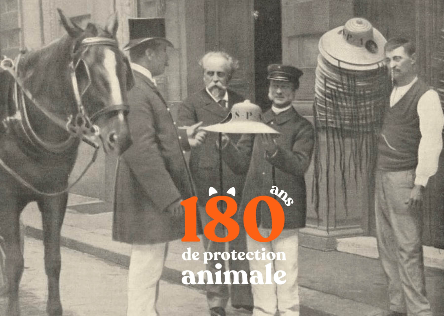 Visuel historique de la SPA a ses débuts.