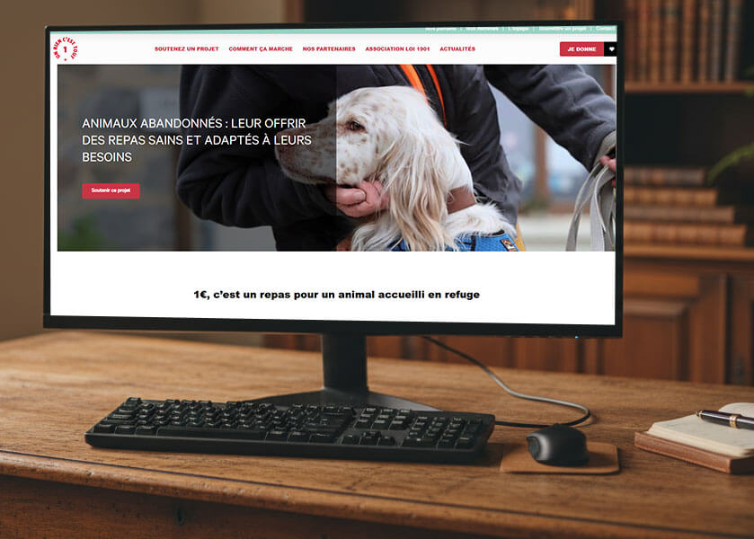 Page du site internet de un rien c'est tout dédiée au partenariat